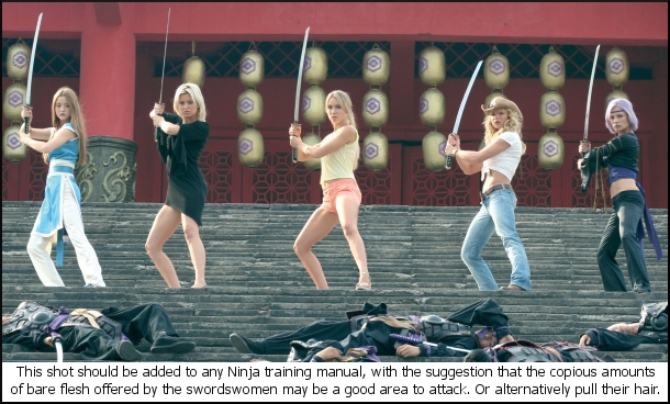 The Girls Of DOA in a fight that doesn't happen  in DOA