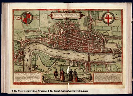 A map of London, though quite an old one